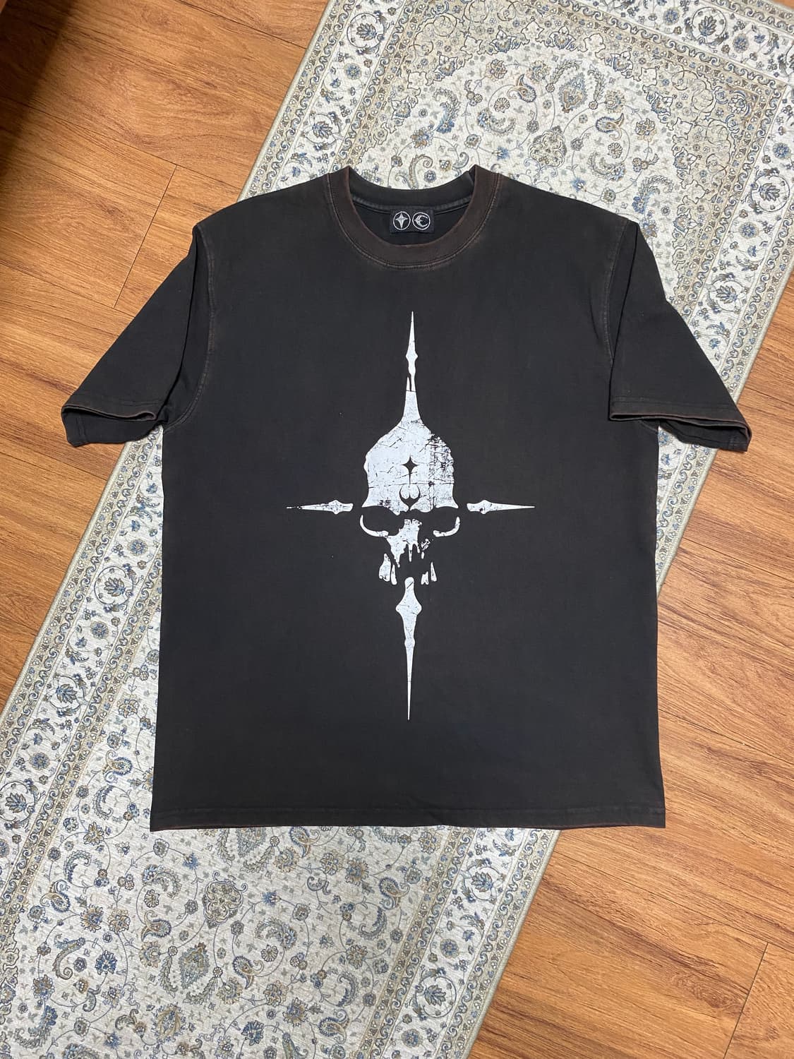 떠그클럽 thug club 크로스 반팔 티셔츠 상품이미지1