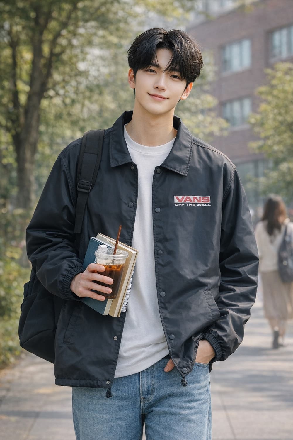 Vans 코치자켓 M 상품이미지2