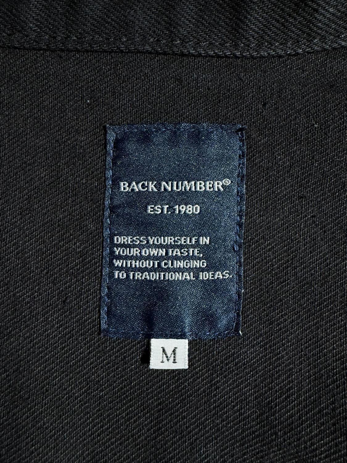 Back Number 자켓 상품이미지5