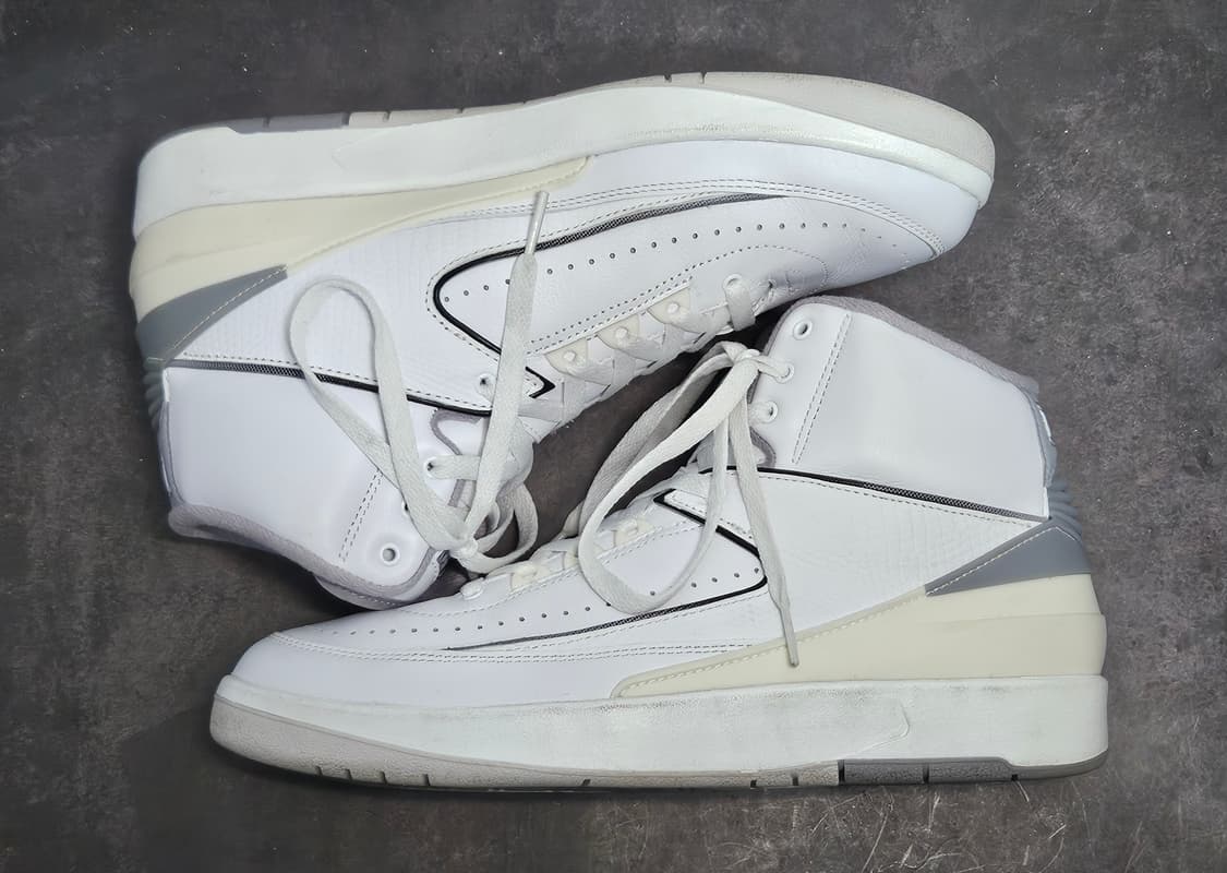 [S급] 에어 조던 2 레트로 뉴트럴 그레이 270mm 상품이미지7