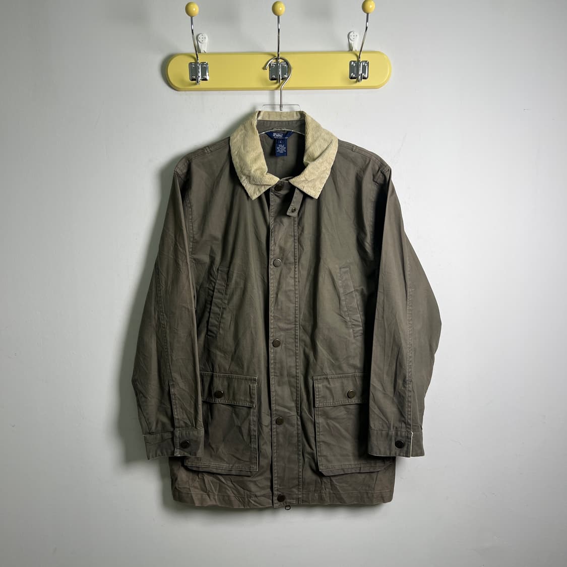 폴로 랄프로렌 카키 워크 자켓 L 상품이미지1