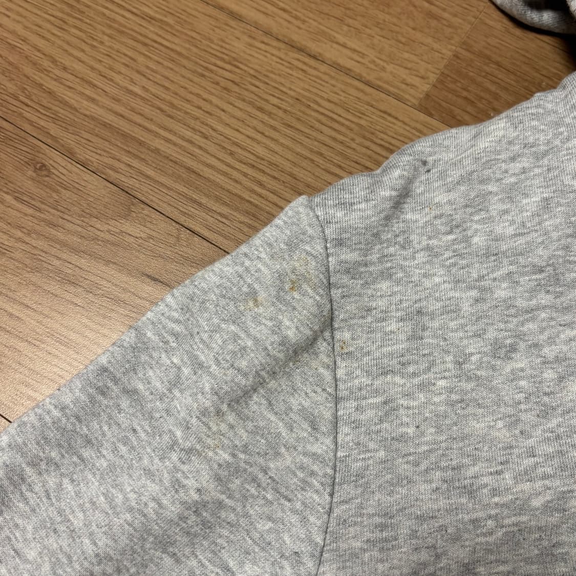 아디다스 아디 그레이 회색 후드집업 후집 트레포일 로고 상품이미지3