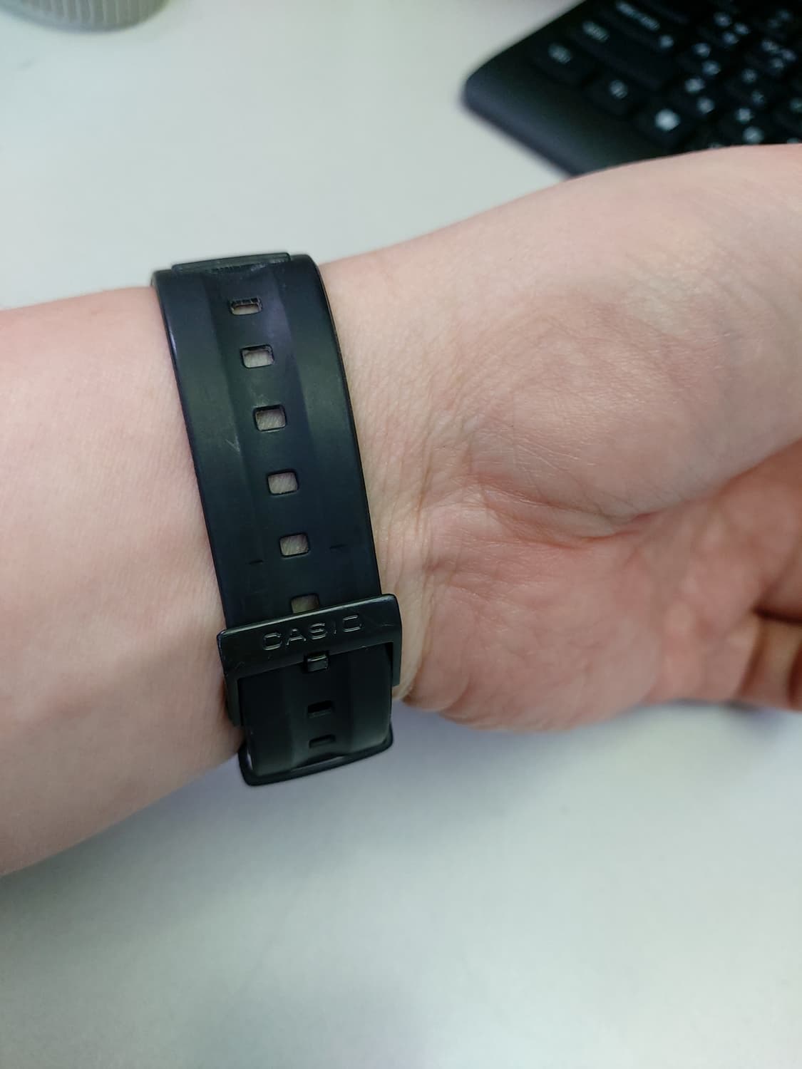 카시오 계산기 시계 블랙 상품이미지5