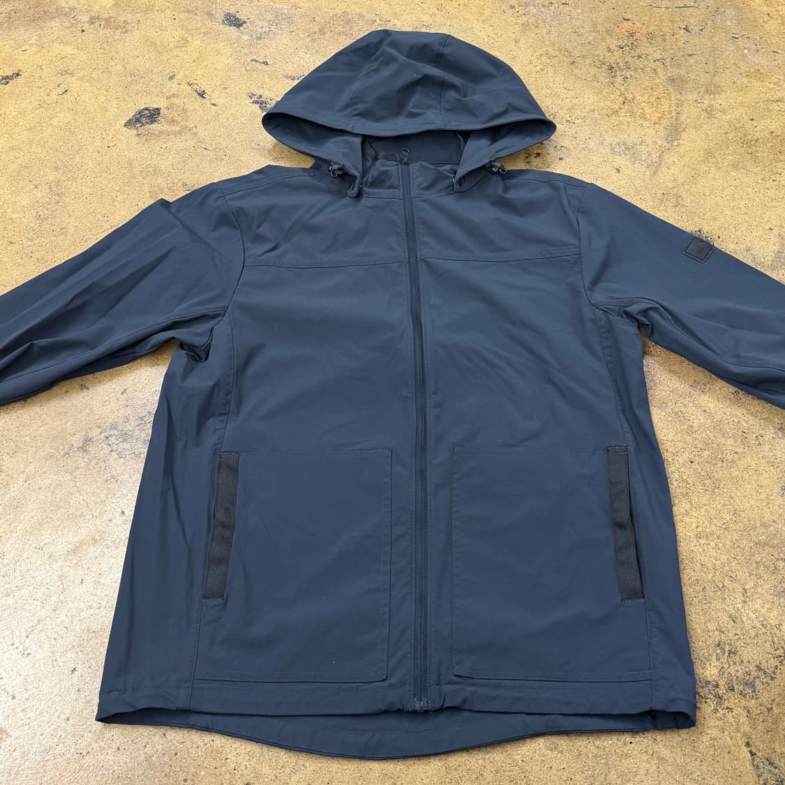 [정품/L] 노스페이스 네이비 후드 바람막이 자켓 b14 상품이미지3