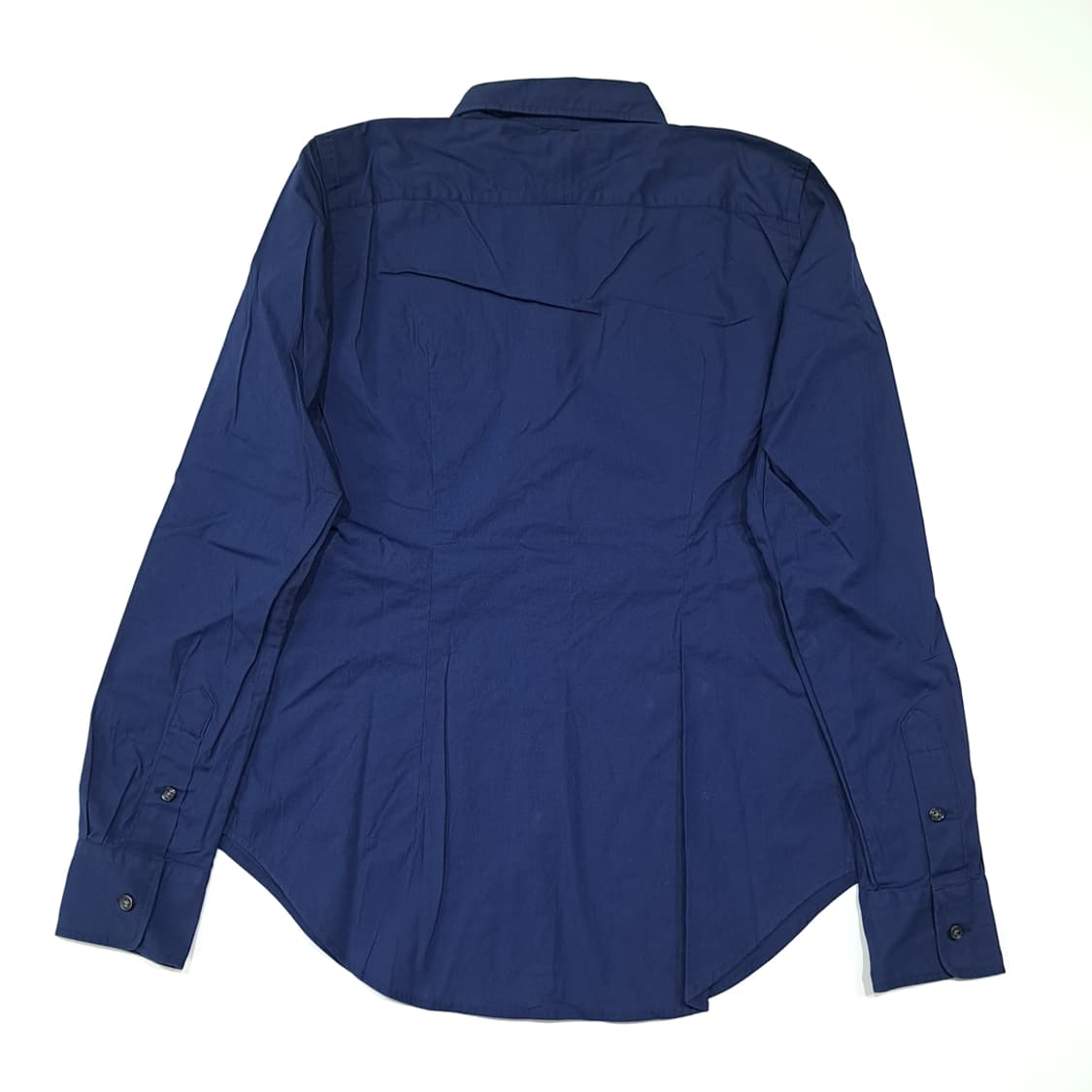 CL415 L 폴로 00s 코튼 엘라스틴 크레스트자수 네이비 셔츠 남방 상품이미지6
