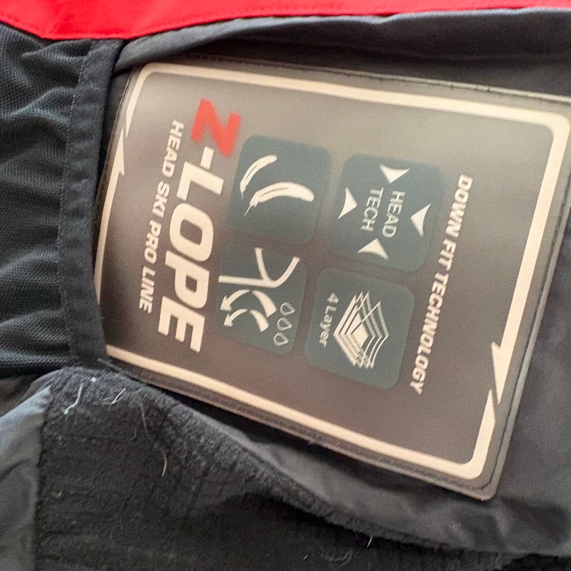 HEAD 헤드 스포츠 빨간색 패딩 점퍼 S 85 상품이미지8