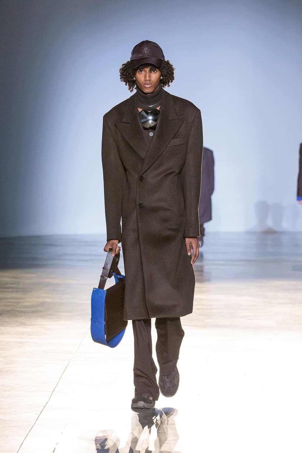 우영미 브라운 캐시미어 코트 46사이즈 상품이미지6