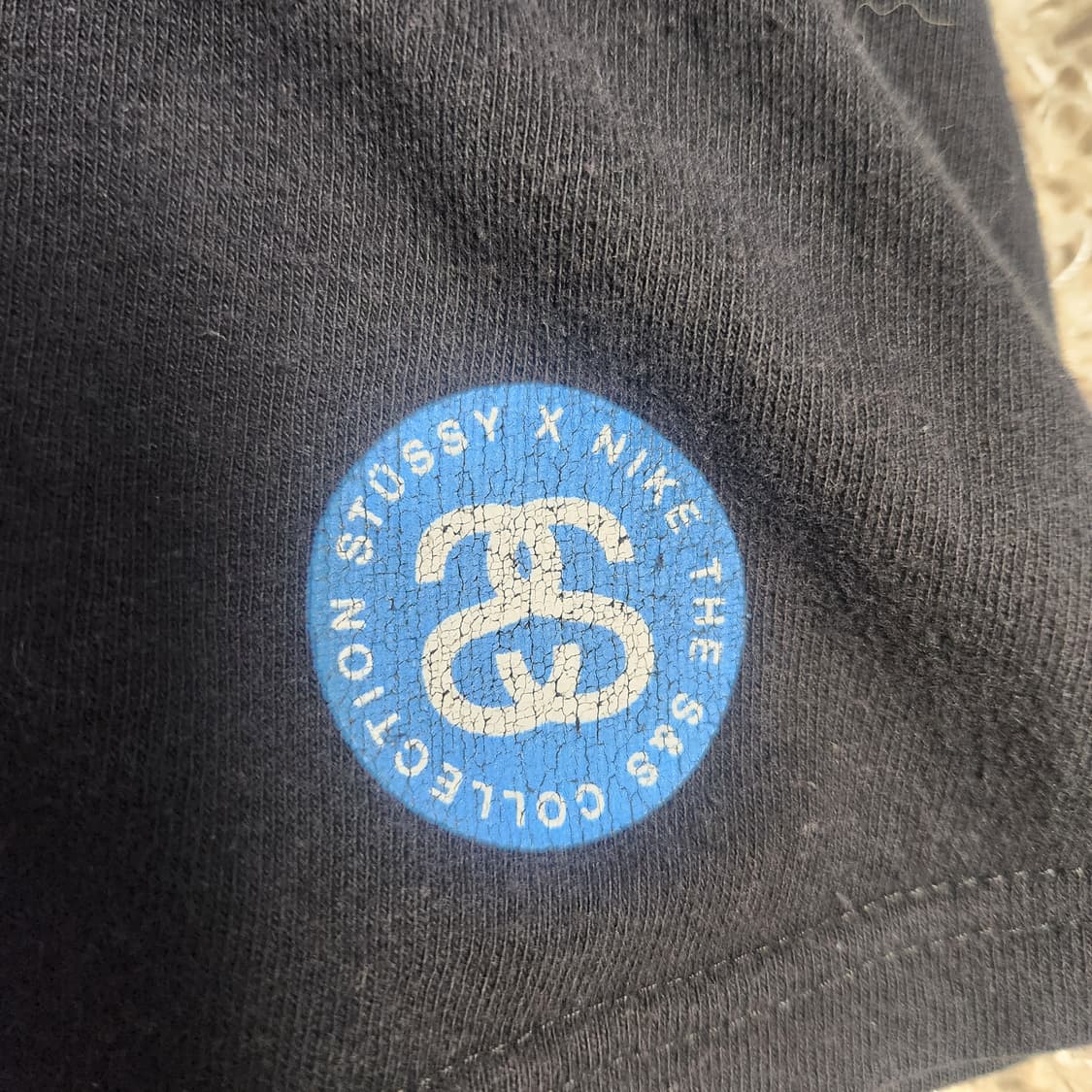 [정품] STUSSY × NIKE 콜라보 그래픽 반팔티 (M) 상품이미지2