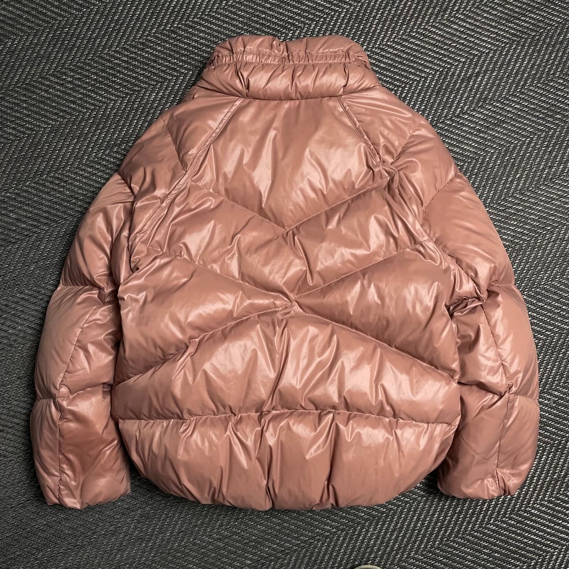 베네통 우먼스 글로시 덕 다운 패딩 점퍼y 5162 상품이미지7