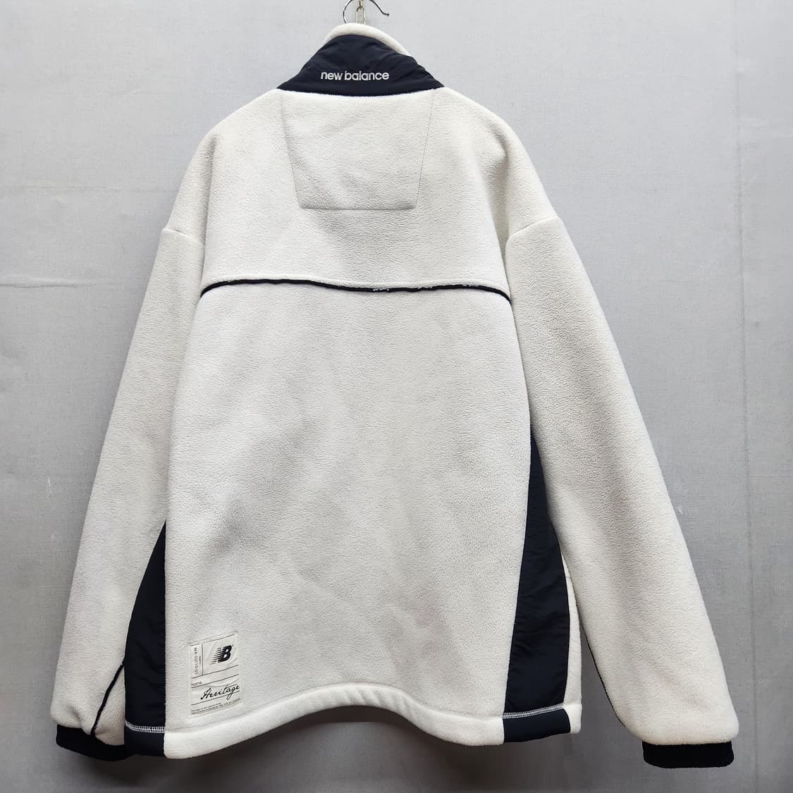 뉴발란스 후리스 스트링 집업 XL 상품이미지3