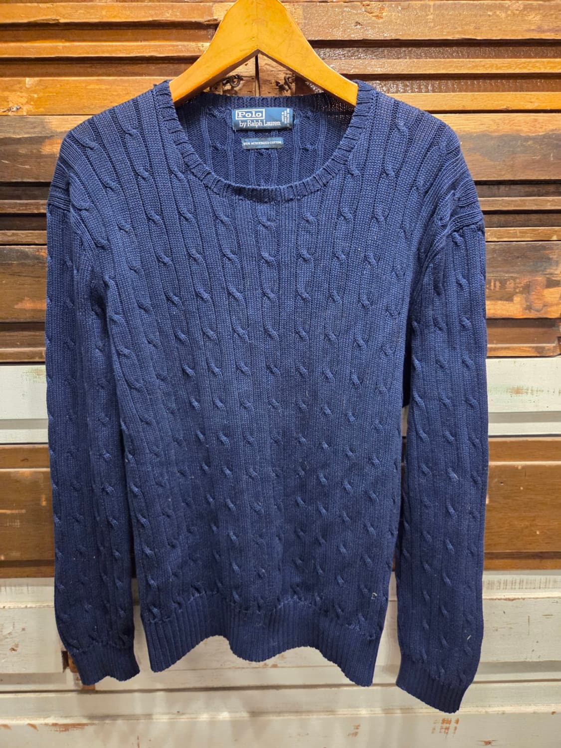 폴로랄프로렌 메르세라이즈드 케이블니트 상품이미지9