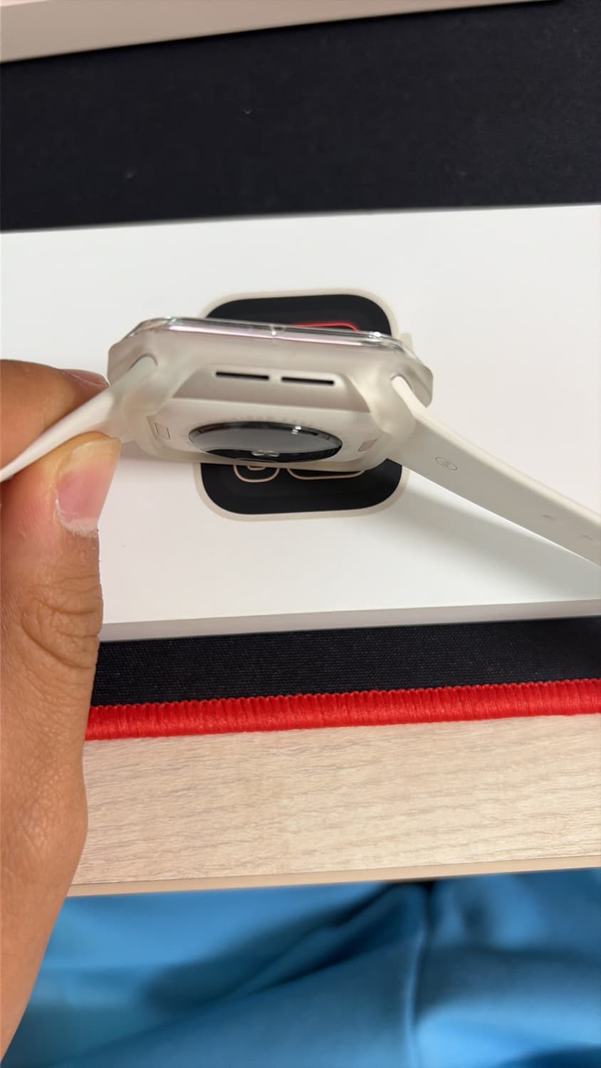 애플워치 se3 40mm 배터리 성능 100퍼 스타라이트 상품이미지2