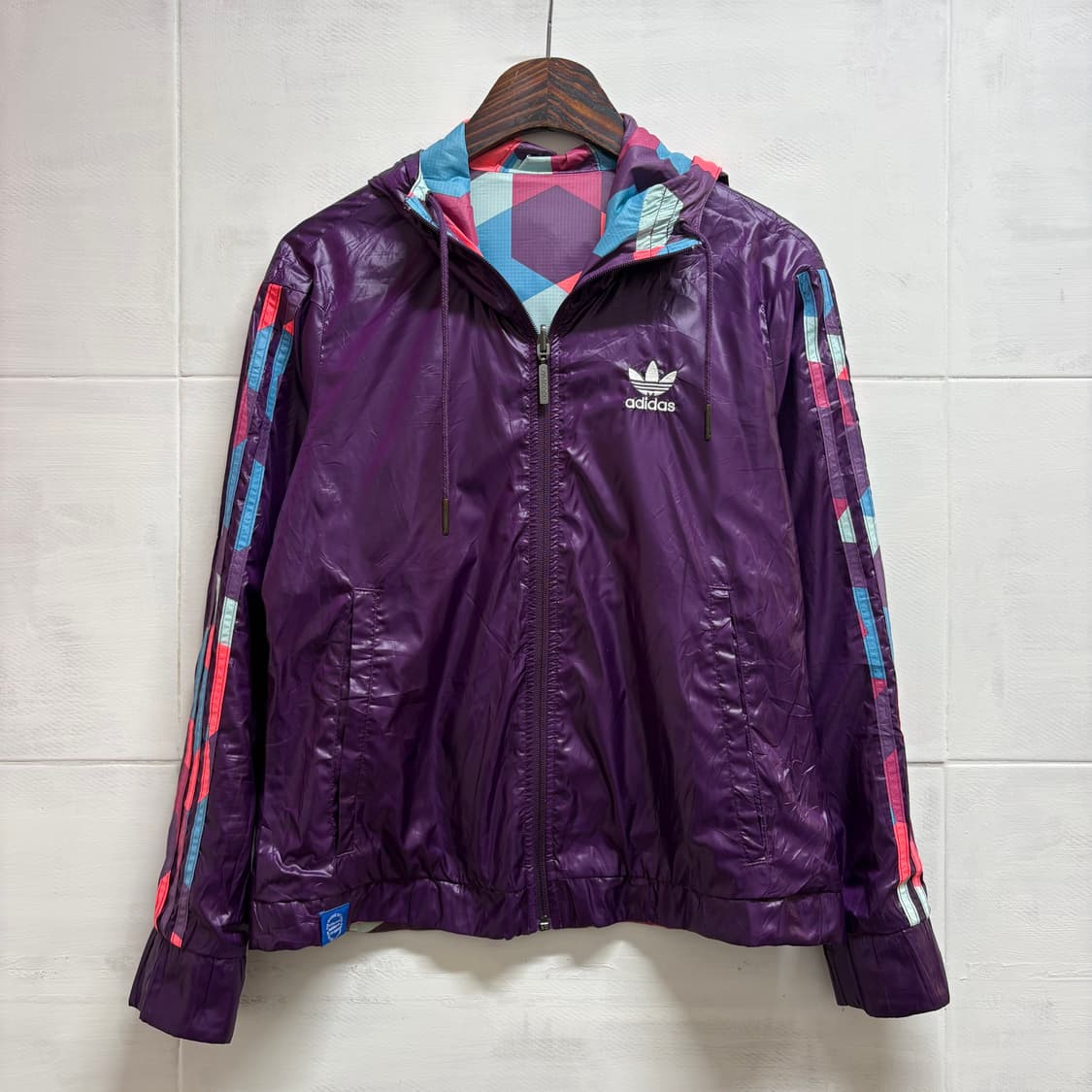 ADIDAS 아디다스 리버서블 윈드브레이커 90 상품이미지4