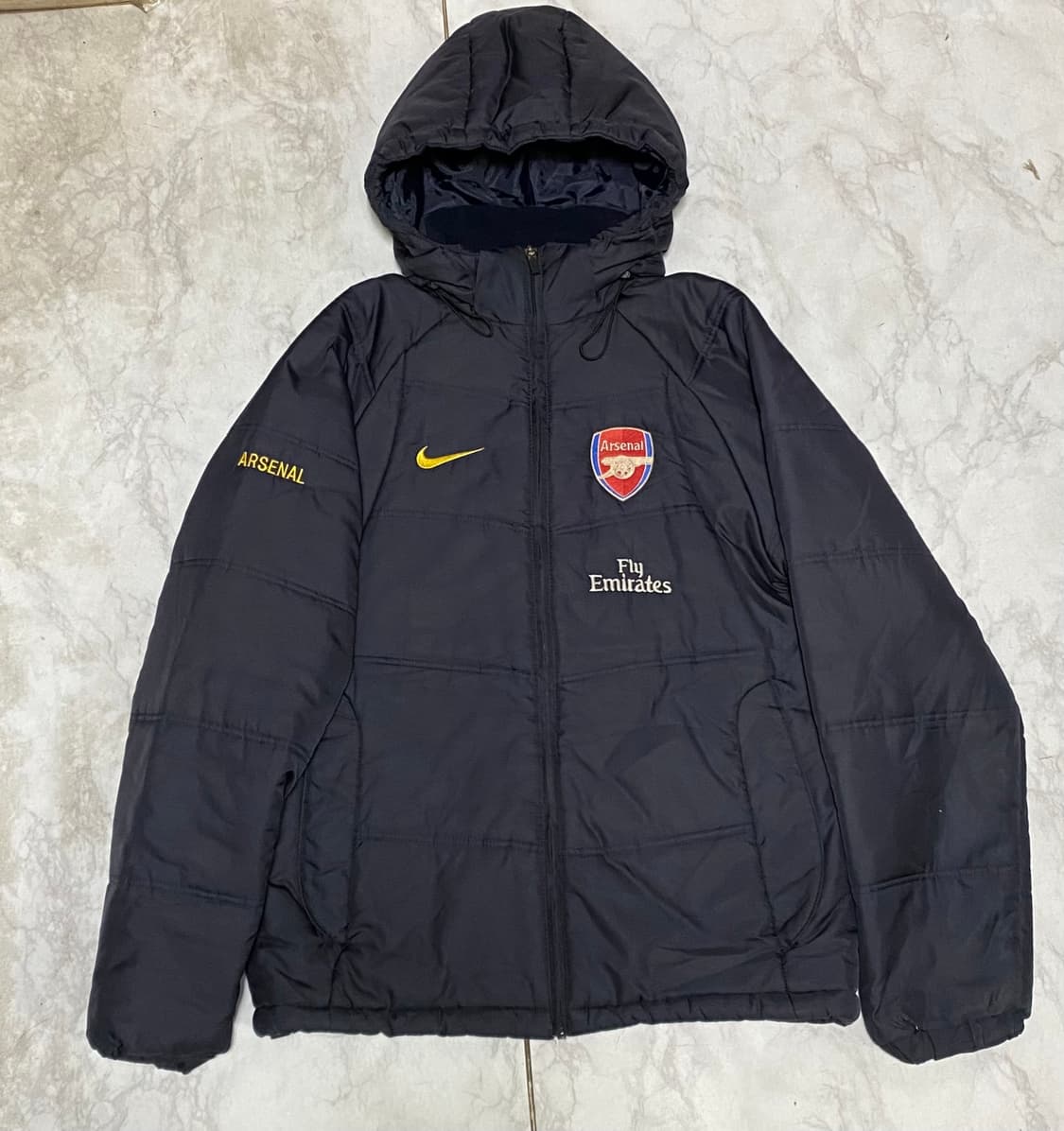 나이키 아스날 누빔 자켓 점퍼 사이즈 100 상품이미지1