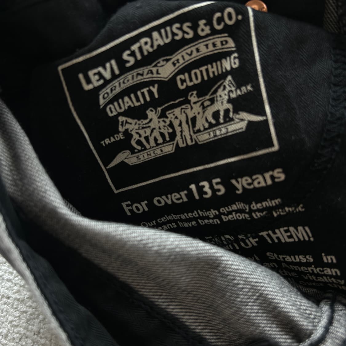 리바이스 그레이 데님팬츠 511 30 상품이미지6