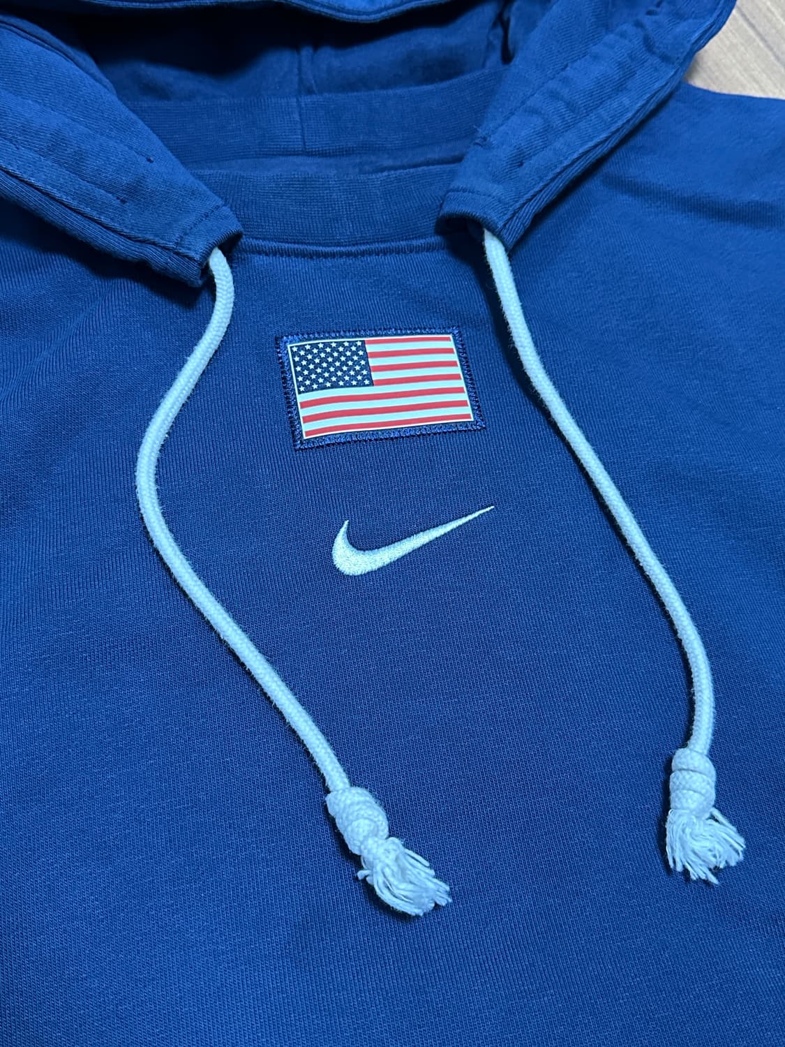 나이키 팀 USA 성조기 네이비 후드 100 상품이미지3