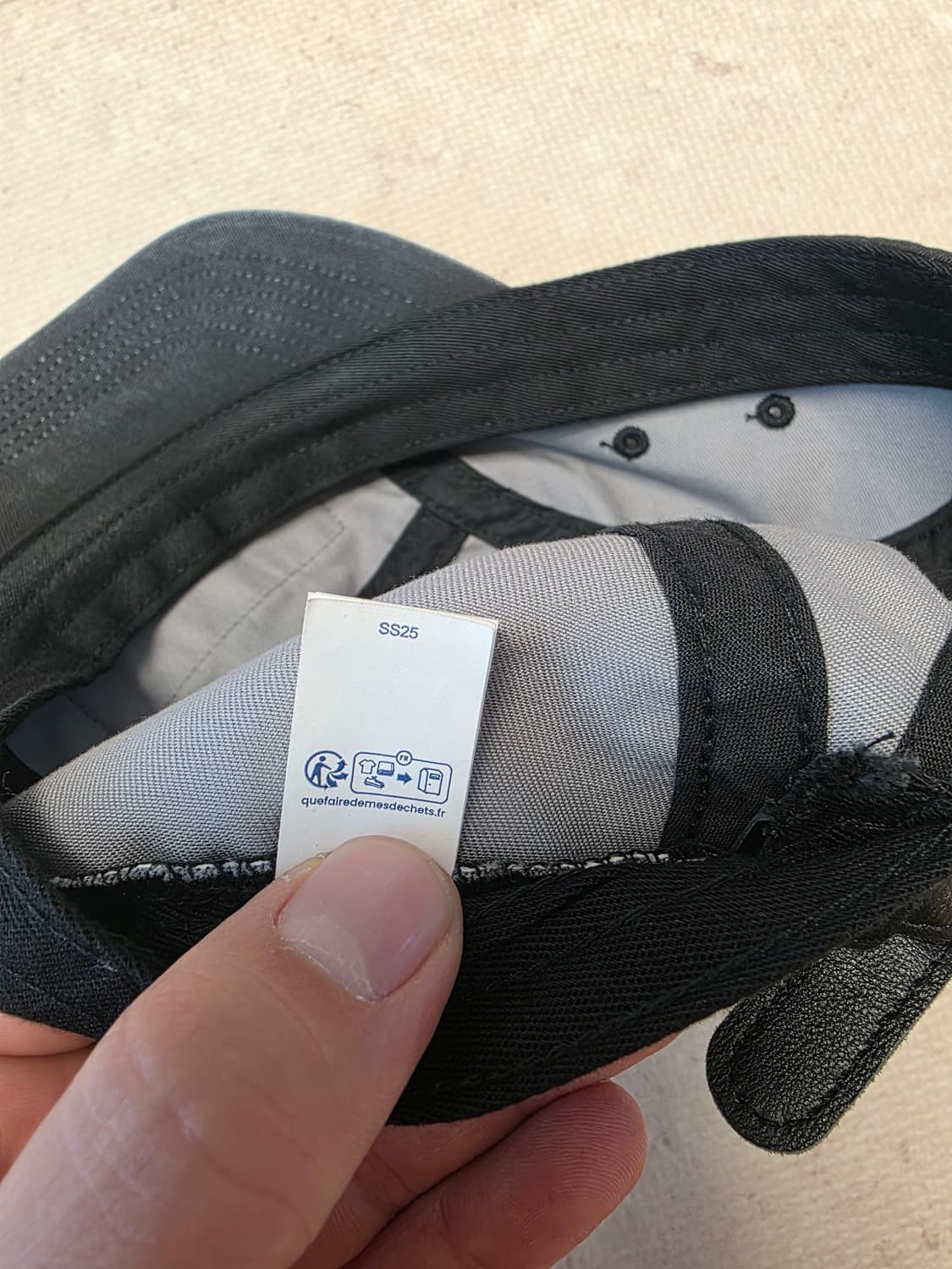 슈프림 워시드 치노 트윌 캠프캡 블랙 팝니다 상품이미지6