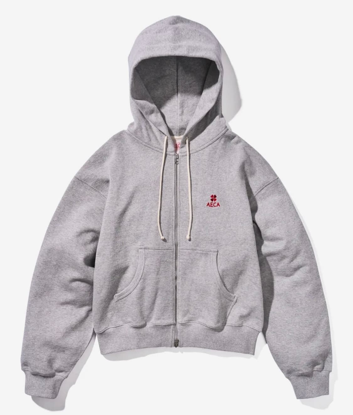 [M] 에이카화이트 후드집업 상품이미지1