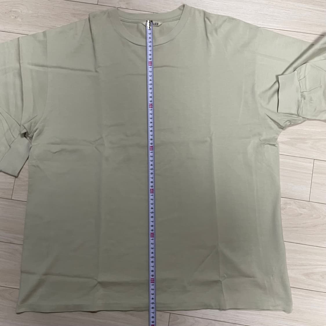 오라리 러스터 플레이팅 긴팔티 (라이트그린/5사이즈) 상품이미지5