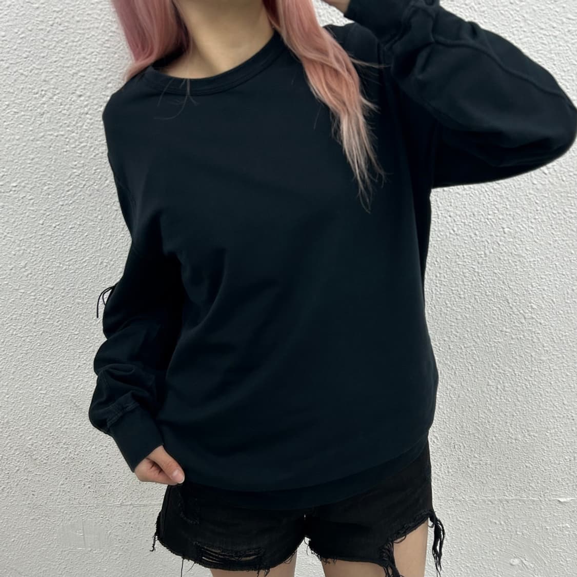 CP컴퍼니 사이드와펜 블랙 롱슬리브 상품이미지2