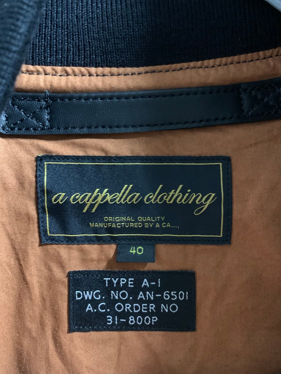 아카펠라 클로딩 a1 자켓 상품이미지3