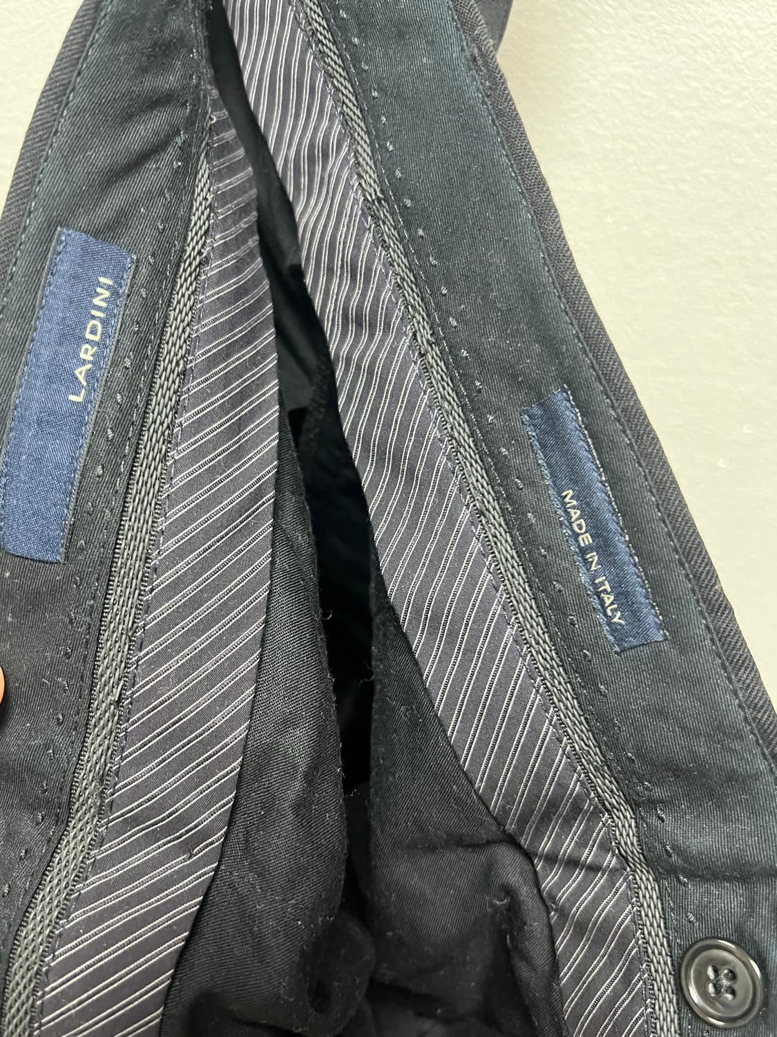 라르디니 FW 블랙 수트 셋업 48 사이즈 상품이미지5