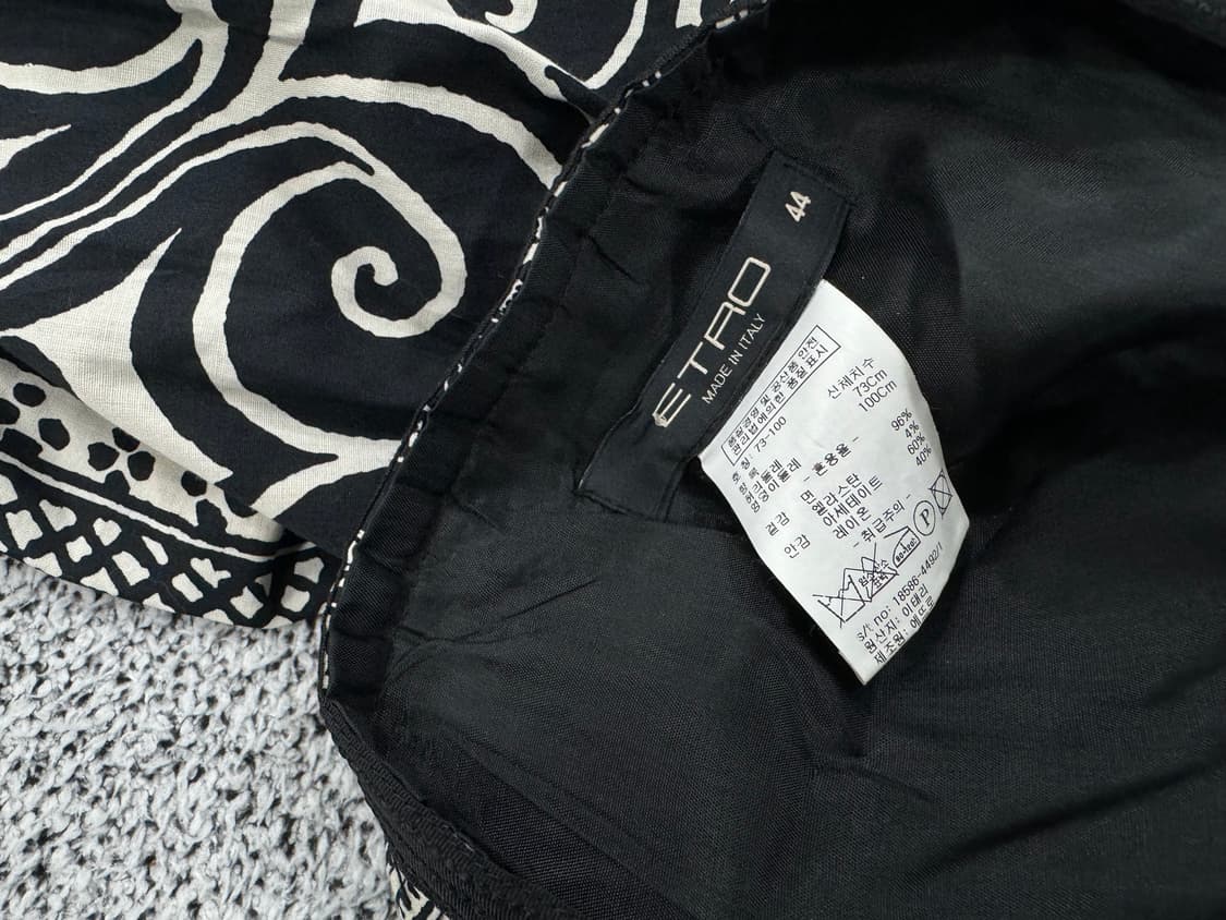 에트로 이태리 페이즐리 미디스커트 상품이미지4