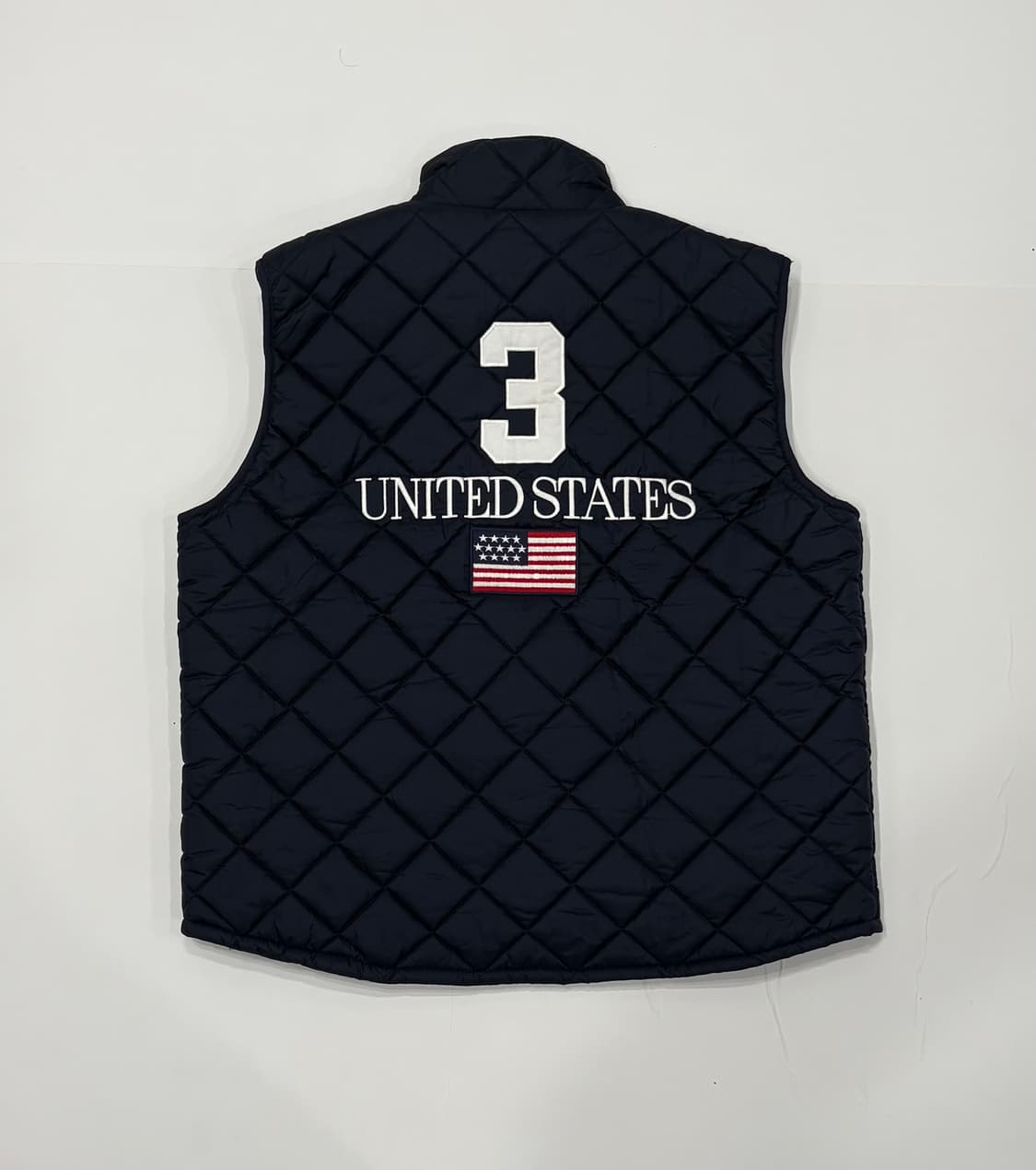 Polo 폴로랄프로렌 USA 성조기 퀄팅 조끼 상품이미지3