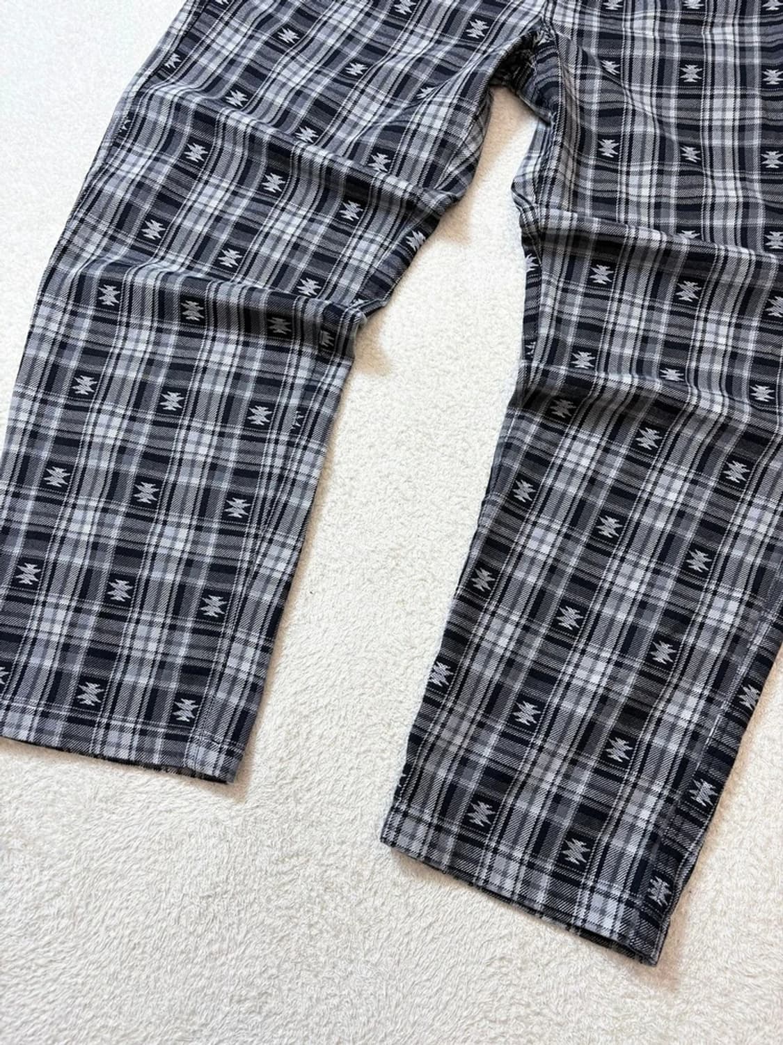 디네뎃 아프리칸 체크 와이드 팬츠 PN6272 상품이미지3