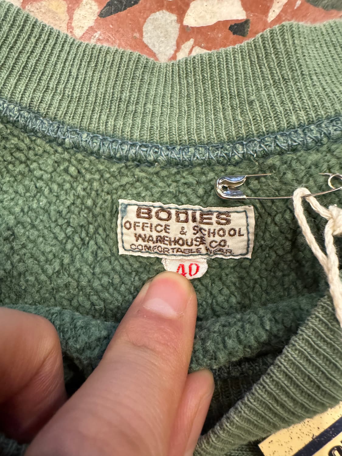 웨어하우스 FIRE DEPT 스웻 (40) 상품이미지5