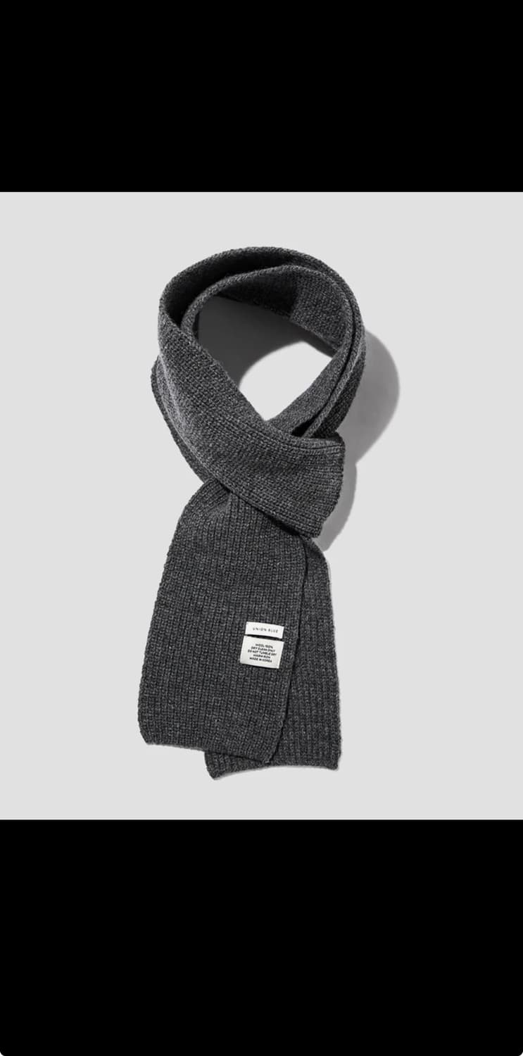 유니온블루 SUPER FINE MERINO SHORT MUFFLER [D 상품이미지1