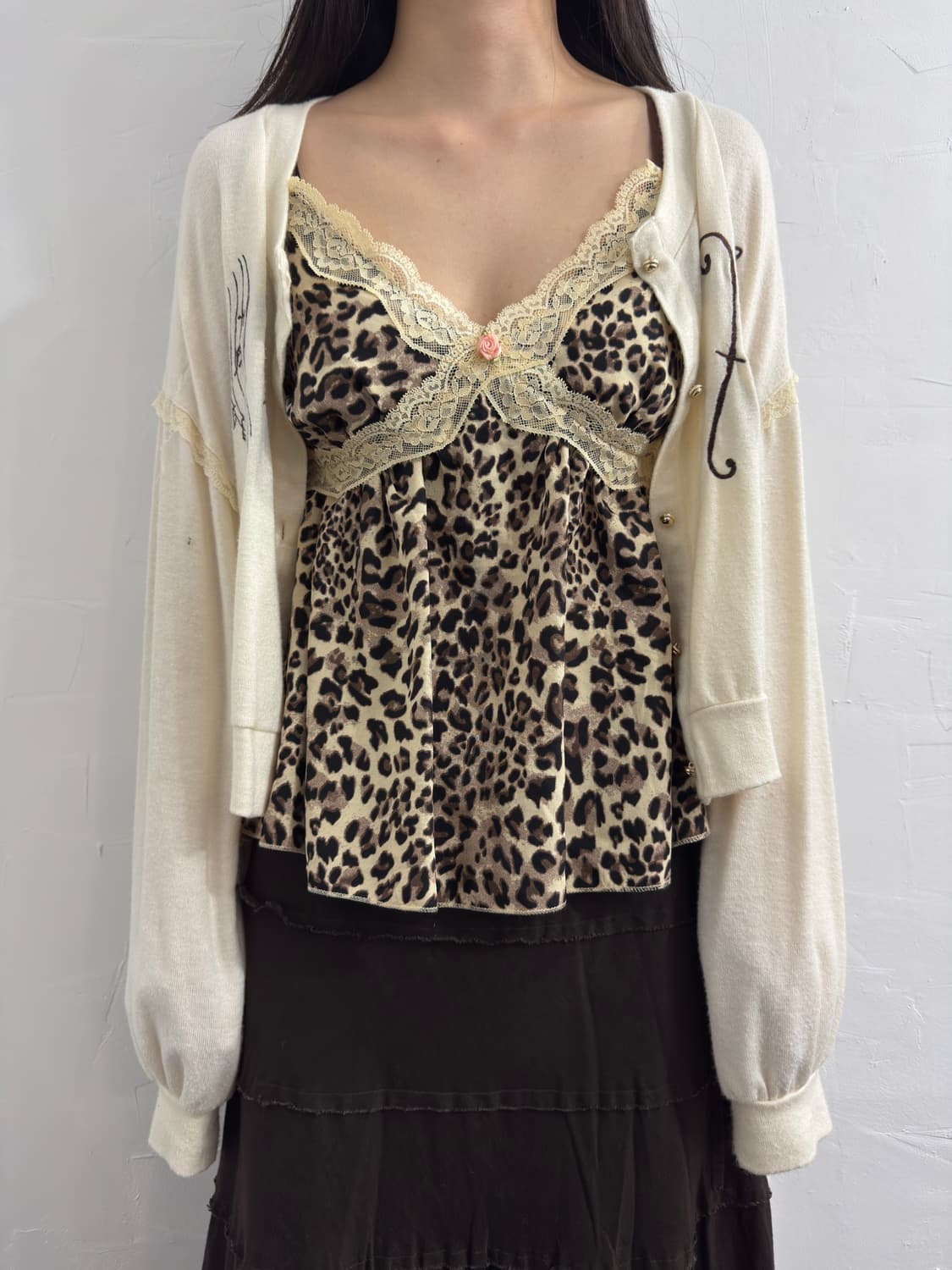 leopard sleeveless 상품이미지3
