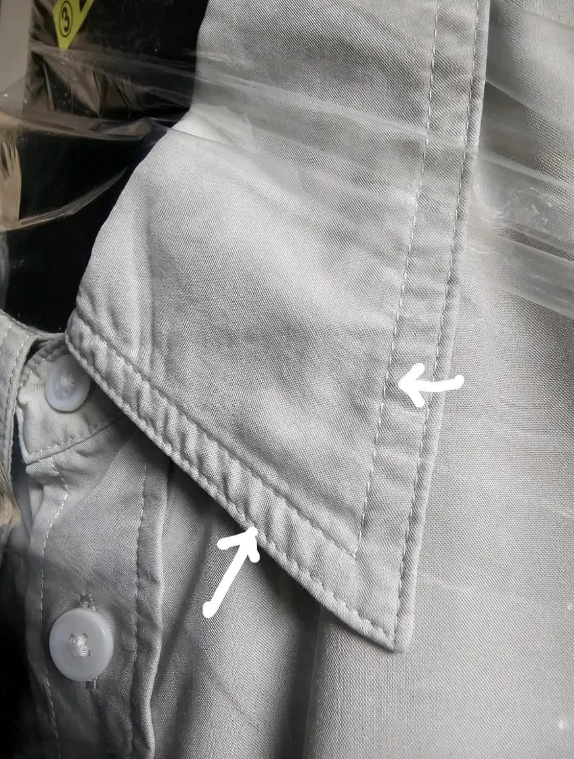 유니클로U 드레이프셔츠(XL) 상품이미지5