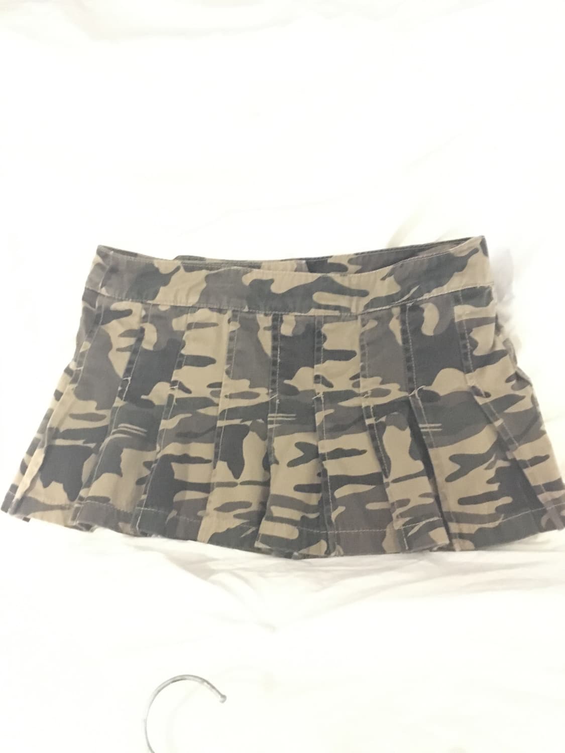 shop502큐빈티지파우닝일본빈티지카모숏스커트 상품이미지1