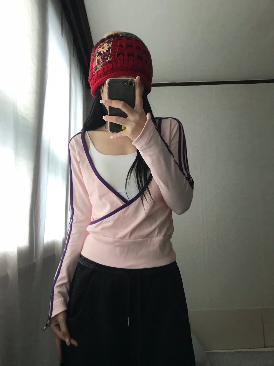 아디다스x미시엘리엇 랩 롱슬리브 상품이미지2