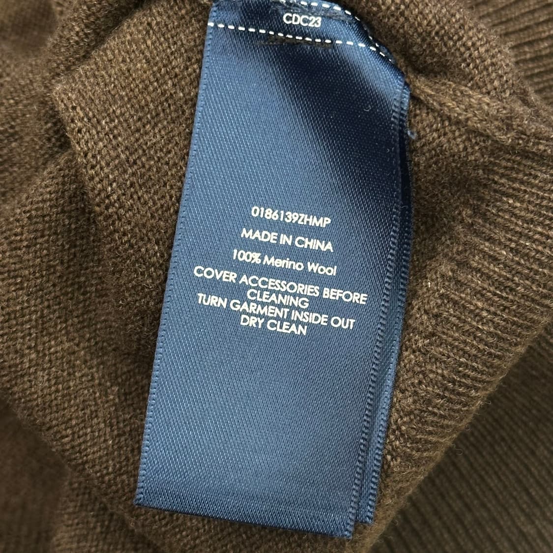 M 폴로랄프로렌 메리노울 반집업 니트 상품이미지5