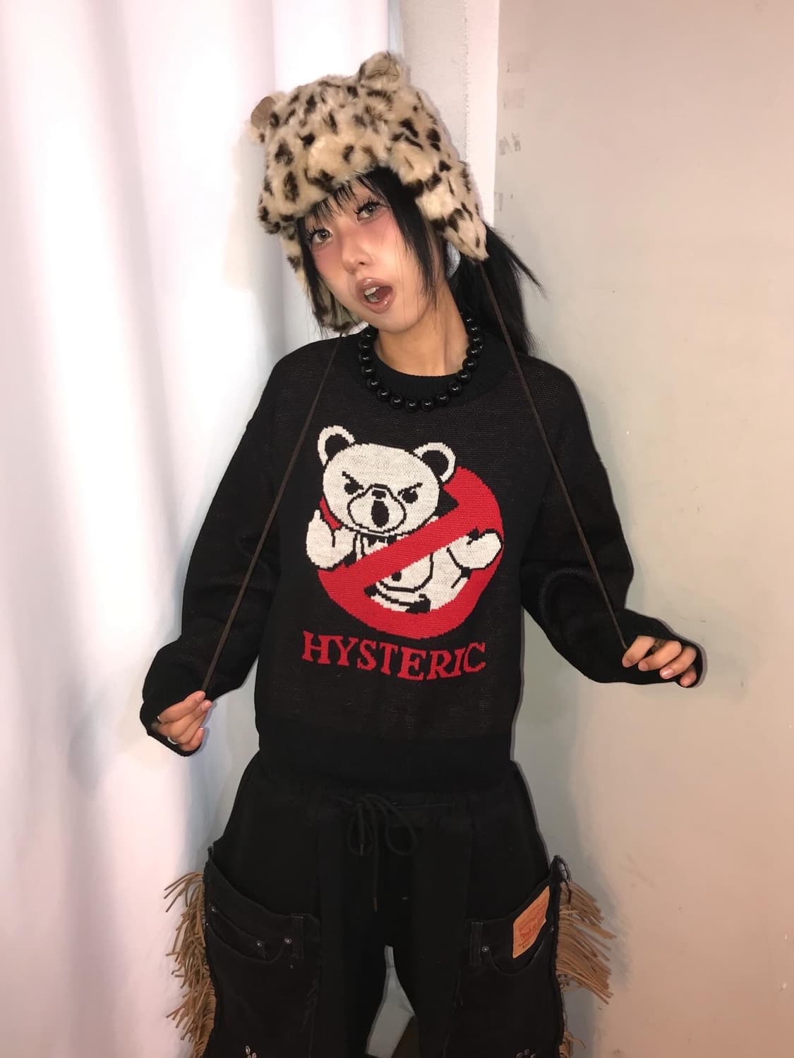 Hysteric Glamour Fxxk Bear Knit 상품이미지1