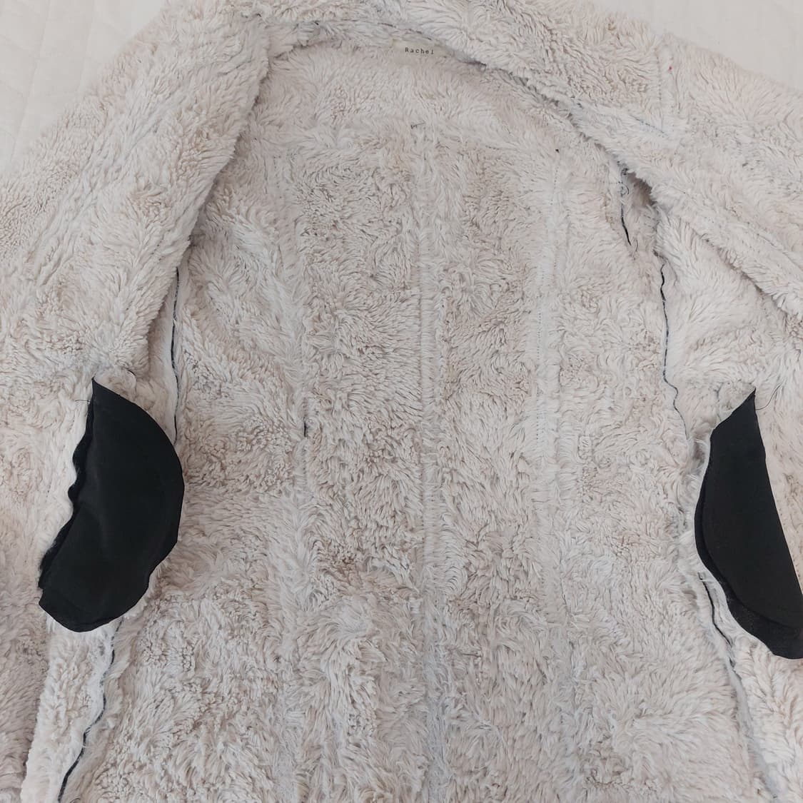 갸루 슬림핏 무스탕 퍼 가죽자켓 상품이미지6