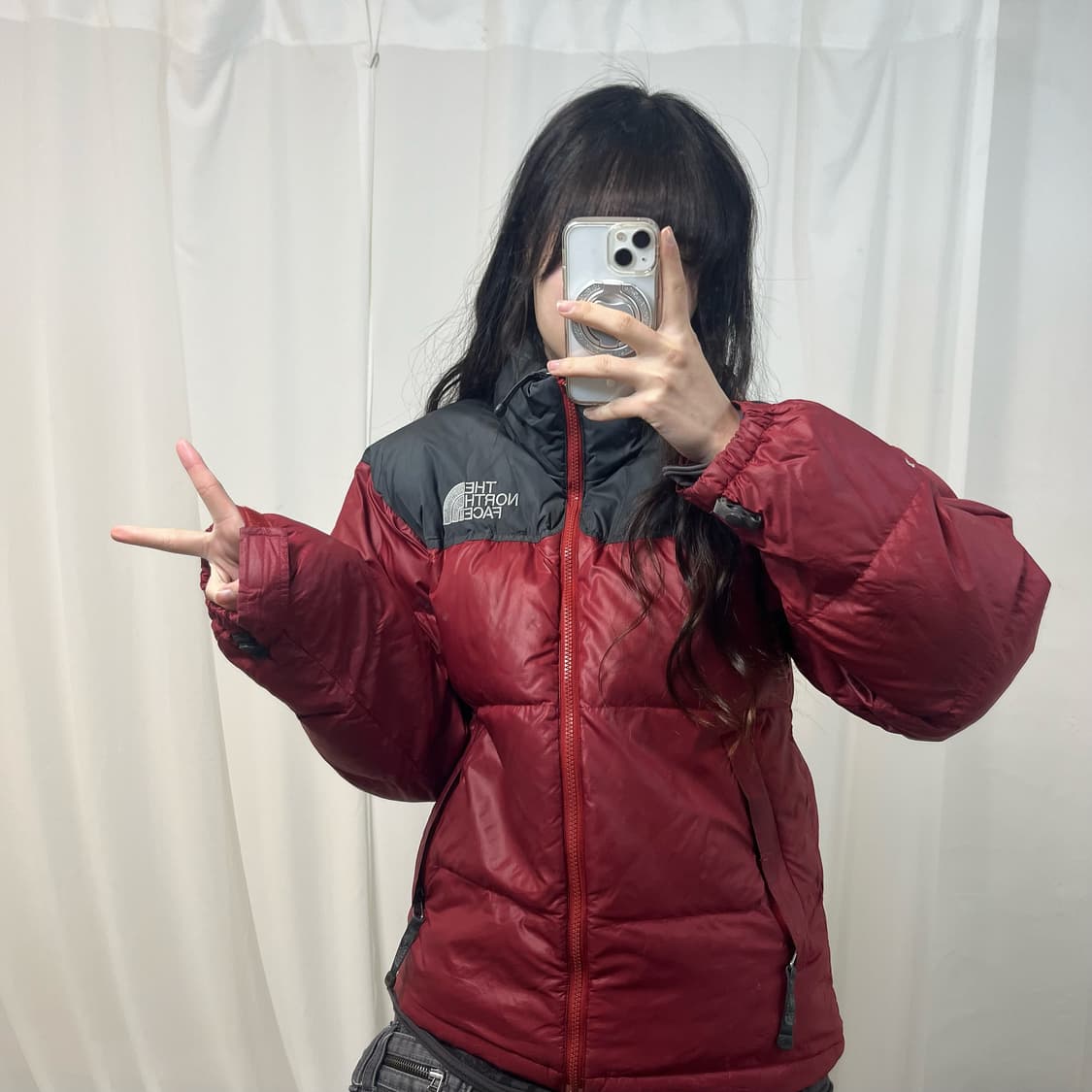 The North Face Red 700 Nuptse Padding  상품이미지2
