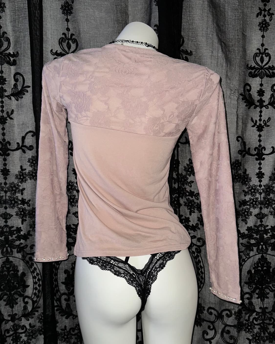Indipink lace long-sleeve 상품이미지3