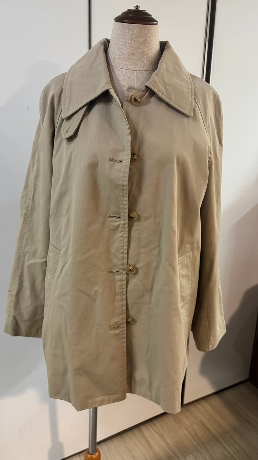 하네 발마칸 하프 트렌치 코트  베이지  상품이미지8