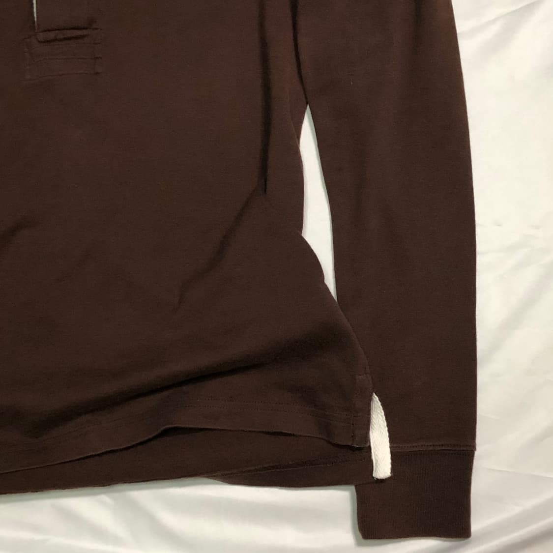 폴로 랄프로렌 트리플 포니 브라운 럭비티 상품이미지5