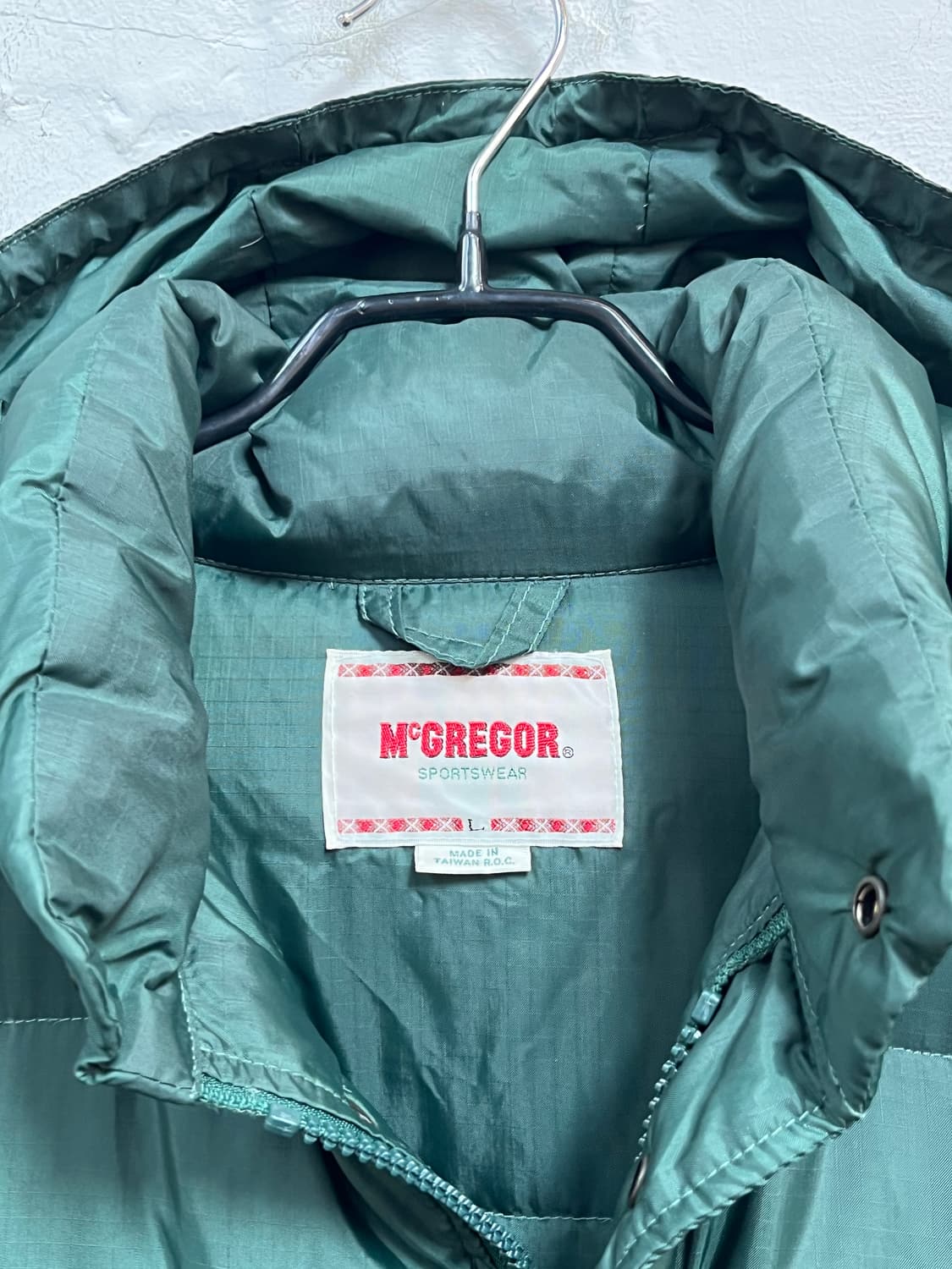 McGregor 맥그리거 그린 패딩 L 상품이미지3