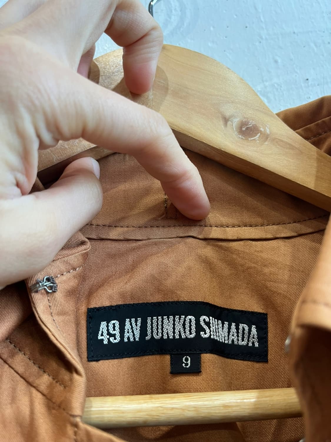 JUNKO SHIMADA 벨티드 트레치코트 Made in JAPAN 상품이미지3