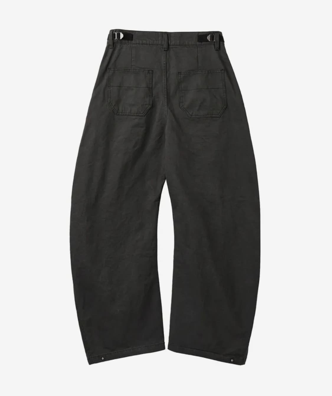 아르반 트리플 리프 커브드 팬츠 차콜 상품이미지2