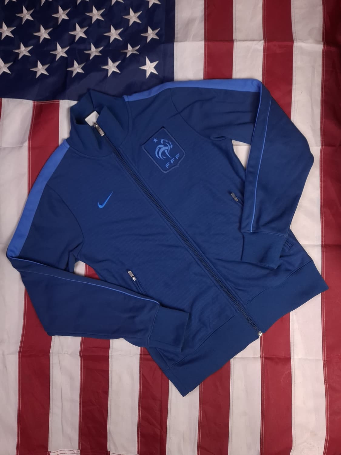 새제품급 오리지날 나이키 프랑스 국대 트렉탑져지 상품이미지1