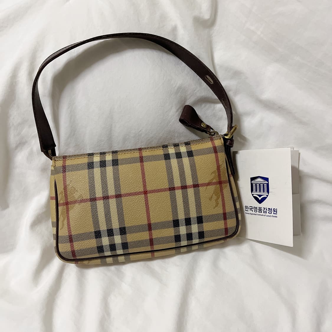 빈티지 ) burberry 버버리 노바체크 미니숄더백 상품이미지3
