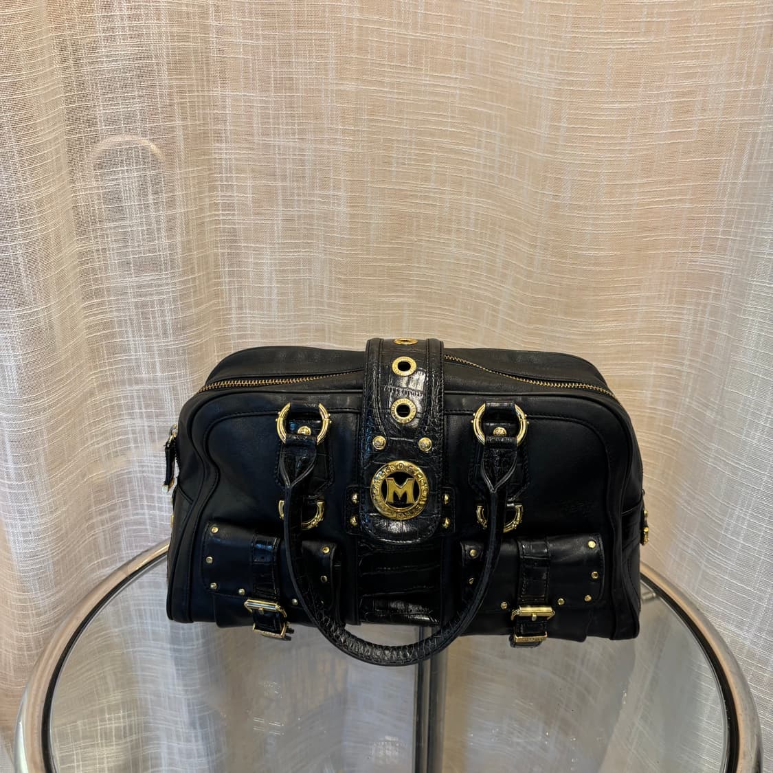 정품 메트로시티 금장 보스턴 토트백     상품이미지1