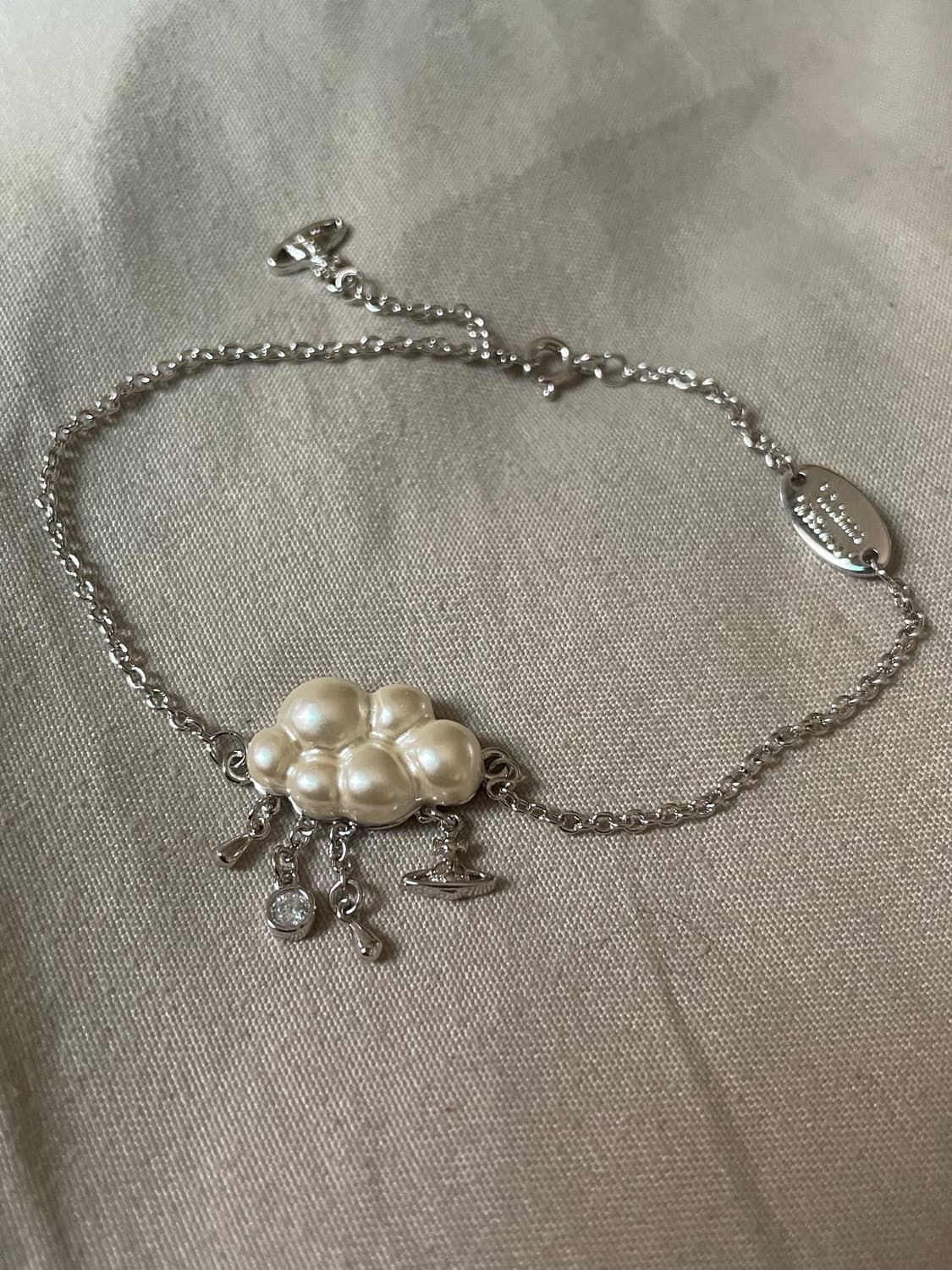 비비안웨스트우드 펄 클라우드 오브 브레이슬릿 상품이미지1