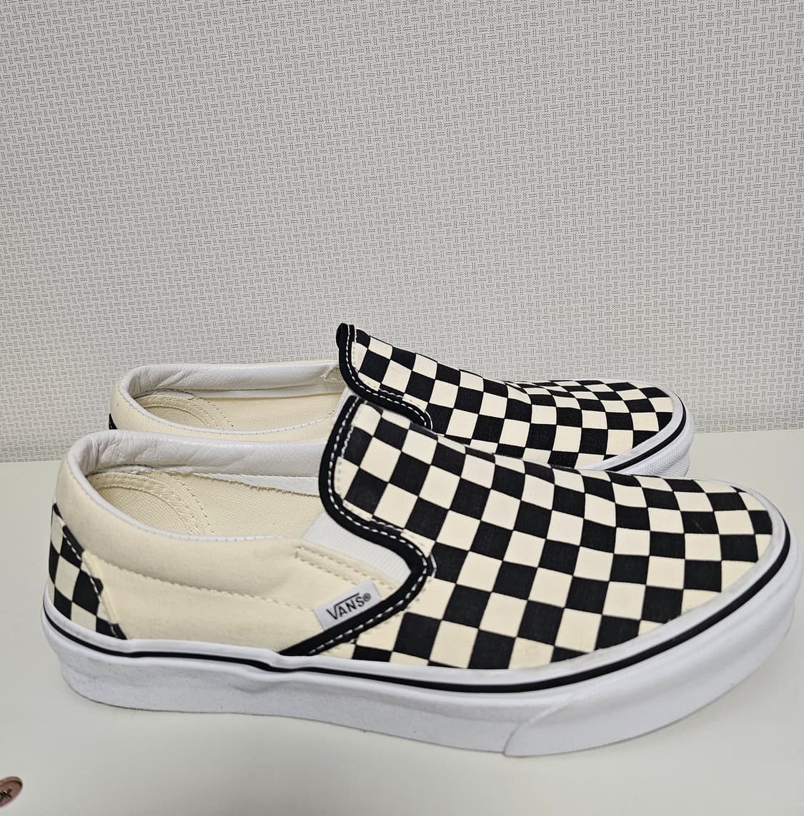 Vans 반스 체커보드 슬립온 스니커즈 265 상품이미지3